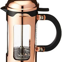bodum Chambord 3 杯法式压榨咖啡机(法式压榨系统,防溢)铜,0.35 升,12 盎司