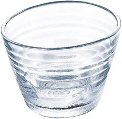 TOYO-SASAKI GLASS 东洋佐佐木玻璃 小碗 透明 约φ8.9×6.4cm 美奈酱 饭碗 可用洗碗机清洗 日本制造 P-37303-JAN