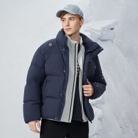 DESCENTE 迪桑特 SKI STYLE系列 男女同款羽绒服 短款廓形面包羽运动休闲 NV-NAVY 男M(170/92A)