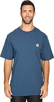 carhartt 男士 宽松版型重量级短袖口袋 T 恤