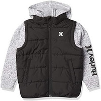 Hurley 男孩 2fer 羽绒夹克