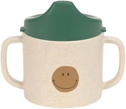 Lassig LÄSSIG 儿童饮水杯 带把手和可拆卸盖子 150 毫升 / Sippy Cup Happy Rascals Smile *
