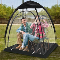 运动帐篷 - 大号 2 人透明泡泡帐篷雨遮阳棚,适合观看体育赛事、露营、钓鱼