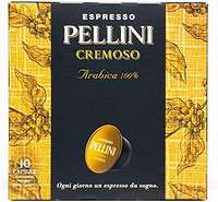 Pellini 咖啡胶囊 兼容 Espresso Pellini Cremoso 与 Nescafé Dolce Gusto - 6 包 10 粒（共 60 粒胶囊）