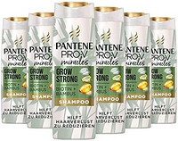 PANTENE 潘婷 Pro-V 奇迹强力洗发水 含生物素和竹子，6 件装（6 x 250 毫升）女性，头部发质护理，女性洗发水
