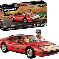 prime会员：playmobil 摩比世界 著名汽车总动员 71343 Magnum,P.I. Ferrari 法拉利