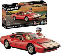 prime会员：playmobil 摩比世界 著名汽车总动员 71343 Magnum,P.I. Ferrari 法拉利