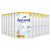 Aptamil 爱他美 澳洲爱他美白金240亿活性益生菌奶粉4段900g*12罐