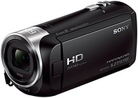 SONY 索尼 HDR-CX405 全高清摄录一体机（30 倍光学变焦、60 倍清晰图像变焦、26.8 毫米广角、osi）黑色
