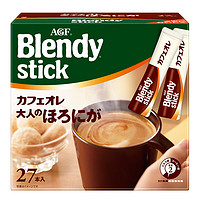 AGF Blendy咖啡 速溶三合一咖啡 微苦27条/约2024年5月到期