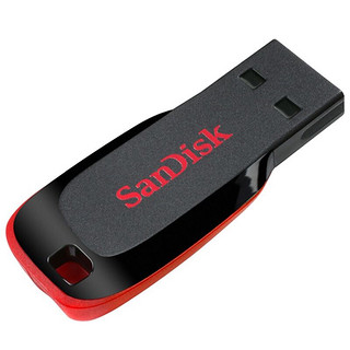 移动端：SanDisk 闪迪 酷系列 酷刃 CZ50 USB 2.0 U盘 黑色 16GB USB-A