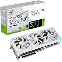 ASUS 华硕 ROG Strix GeForce RTX 4080 16GB White Edition GDDR6X 游戏显卡