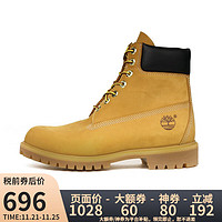 Timberland 户外男靴 防水踢不烂真皮 10061W 10061W-小麦色