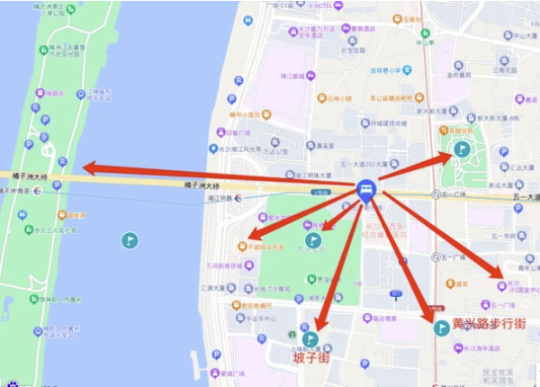 春节限定好价!长沙地标都在周边!长沙华天精选酒店(IFS国金中心店)多房型2晚连住含双早套餐