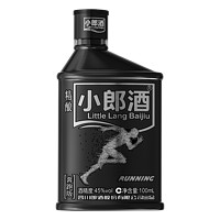 LANGJIU 郎酒 小郎酒精酿（奔跑版）45度 100ml*1瓶 浓酱兼香型白酒