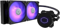 酷冷至尊 CoolerMaster ML240L V2闭环 AIO CPU 液体冷却器SickleFlow 120mmRGB/Intel LGA1200/1151