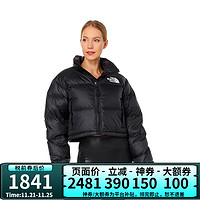 北面 TNF北面美版1996NUPTSE Short羽绒服700蓬鹅绒女款高腰