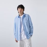 SELECTED 思莱德 男士cityboy日系休闲宽松长袖衬衫春夏
