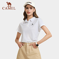 CAMEL 骆驼 女装翻领速干春夏新款polo衫