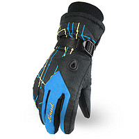 BOWONIKE 博沃尼克 冬季保暖手套 均码 蓝色