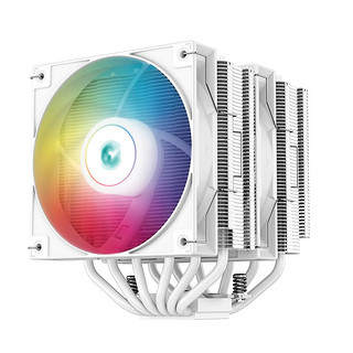 九州风神 （DEEPCOOL）大霜塔V5ARGB白 CPU散热器(双塔/6热管/支持AM5/双幻彩风扇/附带硅脂/AG620ARGB)
