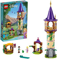 LEGO 乐高 43187 Disney Princess 长发公主塔城堡玩具套装