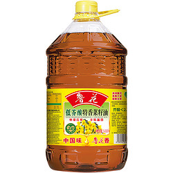 luhua 鲁花 低芥酸特香菜籽油5.436L食用油 物理压榨