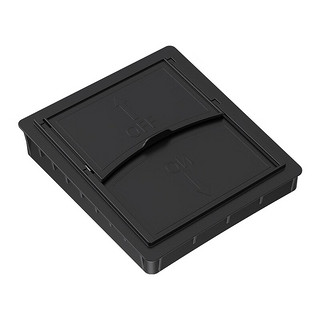 YZ 适用tesla特斯拉Model3Y中控扶手箱盖储物盒内置收纳隐藏式配件 Model3/Y中控扶手箱储物盒-黑色