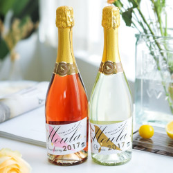 慕拉moula莫斯卡托起泡酒葡萄酒甜型红酒女士低度甜酒气泡果酒750ml