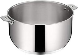 Lagostina 拉歌蒂尼 Salvaspazio 不锈钢汤锅 18/10 直径 24 厘米 适用于所有炉灶类型和烤箱