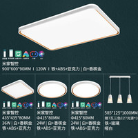 雷士 NVC   Lighting照明 雷士 NVC   Lightingled吸顶灯 时尚创意双透光现代简约全屋套餐 米家智能语音客卧 三室两厅 米家客厅+卧室*3 餐吊