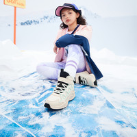 361° 361童鞋女童高帮运动鞋中大童儿童加厚棉鞋加绒鞋子