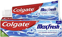 Colgate 高露洁 牙膏 Max Fresh Cooling Crystals 75毫升 - 牙膏具有惊人的清新感觉,保持牙齿白色