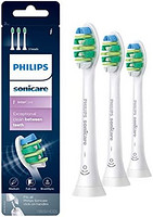 PHILIPS 飞利浦 Sonicare 正品 Intercare 替换牙刷头,3 个刷头,白色,HX9003/65