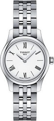 TISSOT 天梭 腕表 女士 TISSOT 传统 女士 白色表盘 手链 T0630091101800, 表盘颜色-白色