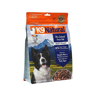 K9Natural 宠源新 冷冻干燥牛肉全犬全阶段狗粮 500g