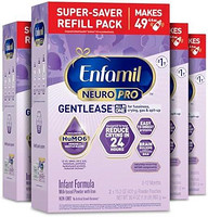 美赞臣 meadjohnson 美赞臣 enfamil 铂睿 NeuroPro Gentlease 婴儿奶粉补充装，30.4盎司，862克（4包），