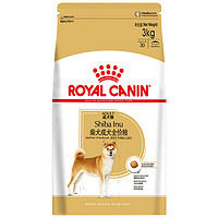 ROYAL CANIN 皇家 柴犬狗粮皇家官方SIA26专用3kg中型犬成犬粮6斤宠物干粮