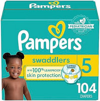 Pampers 帮宝适 Swaddlers 一次性婴儿纸尿裤,大包装(包装可能有所不同)