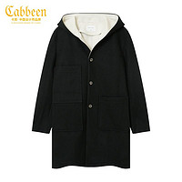 Cabbeen 卡宾 商场同款卡宾都市男装长版呢大衣2214178011韩版风衣