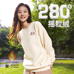CAMEL 骆驼 女款高街运动卫衣 C2197CY0100MB