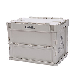 CAMEL 骆驼 户外折叠收纳箱露营便携家用箱子汽车后备箱折叠收纳箱20L