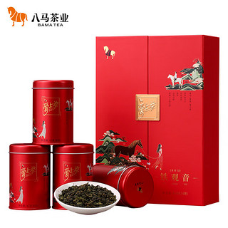 移动端、京东百亿补贴：bamatea 八马茶业 爱上茶 一级 清香型 铁观音 168g 年货礼盒装