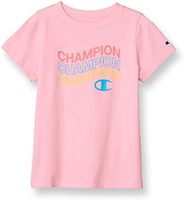 Champion 女童 T 恤,儿童,棉 T 恤,多种图案