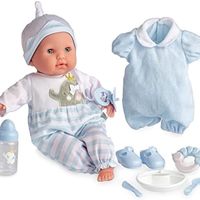 JC Toys 逼真柔软婴儿玩偶,开/闭眼 | JC Toys - Berenguer Boutique |