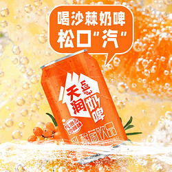 TERUN 天润 旗舰店新品沙棘奶啤乳酸菌饮品含乳饮料300ml*12罐整箱