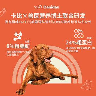 Canidae 卡比 老年狗粮胰腺炎低热量低脂肥胖泰迪成犬5磅