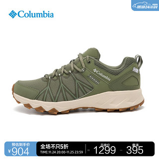 哥伦比亚 户外男子立体轻盈防水缓震回弹徒步登山鞋BM5953 316（绿色）23年新色  42(27cm)