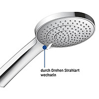 DURAVIT 杜拉维特 UV0652016010 通用手持花洒,铬