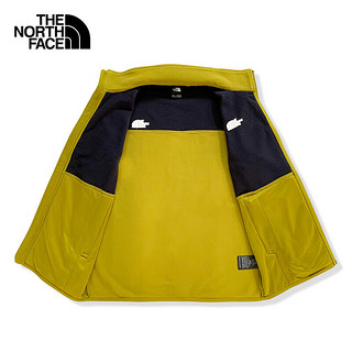 北面（The North Face）抓绒衣男户外防风保暖开衫外套可做内胆